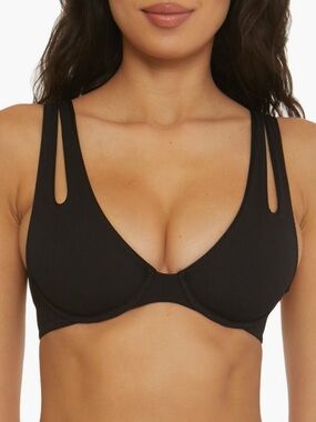 NWOT • Becca Modern Edge Underwire Bikini Top
